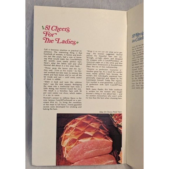 Hormel Hambook Cook Book 81 Recipes The Cure Vtg Foodie Retro Advertisement Pork - Picture 4 of 10
